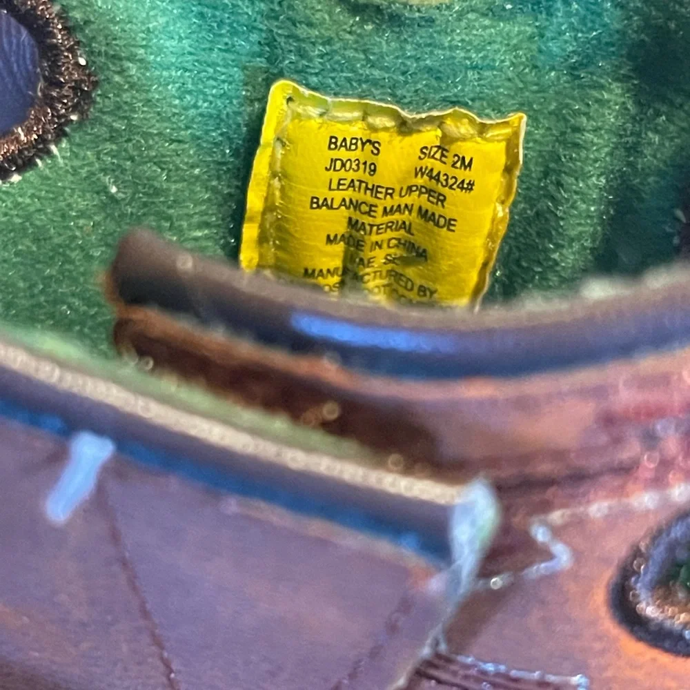 John Deere baby boots‎ size 2